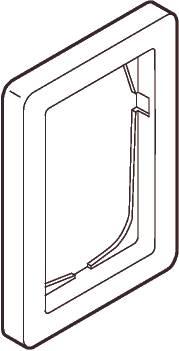 [113211] LK FUGA Ramme 63 Baseline 1,5 Modul Hvid