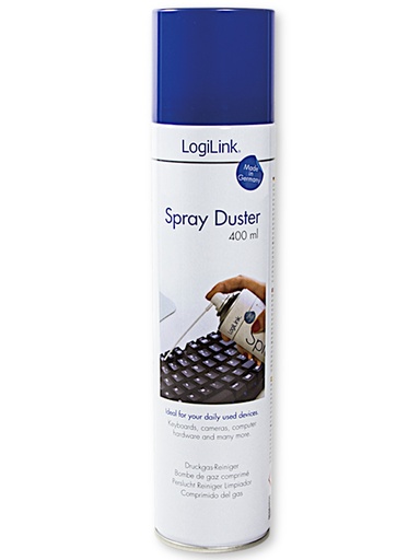 [113490] LogiLink Komprimeret luft, 400ml
