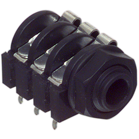 [113848] 6,3MM STEREO HUN med afbryder NEUTRIK