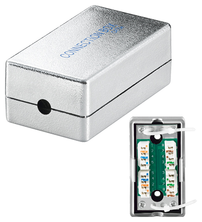 [114467] Network connection box CAT 5e (100Mhz) / STP