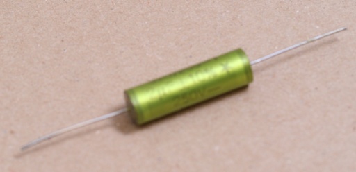 [114588] 2uF 10% 250V Ø9,5x31mm