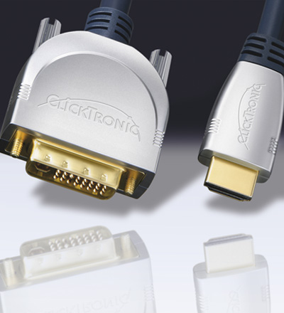 [114624] HDMI han -  DVI-D han; 24+1(Single) 5,0m