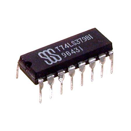 [115100] 4-bit register with clock DIP-16