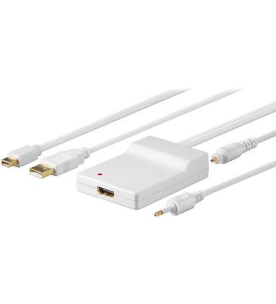 [115691] DisplayPort adapter MiniDisplayP+Toslink+USB>HDMI+