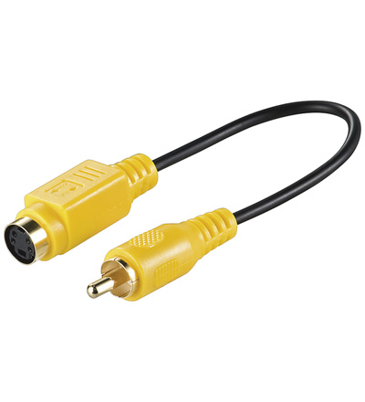 [115717] 4 P mini DIN - Phono han. 0,20 m