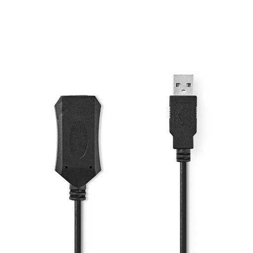 [116081] Aktiv USB 2.0 forlængerkabel 20m
