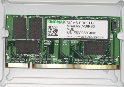 [116321] Kingmax DDR-333 SO-DIMM 512mb