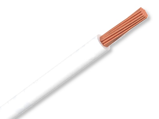 [87256] Wire H05V-K 1,0mm² Hvid