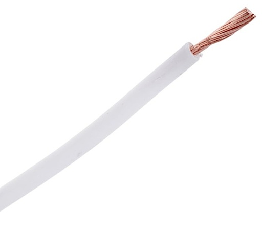 [87261] PVC-ledning H07V-K 1,5mm² Hvid