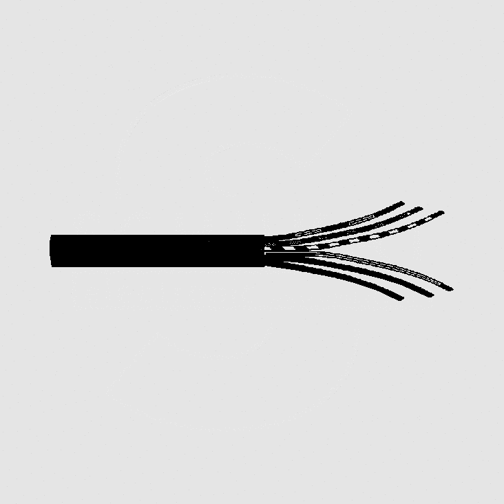 [87296] Skærmet kabel 6x0,14mm² Grå