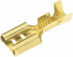 [87504] Spadestik 4,8x0,8mm hun 1,0mm Brass