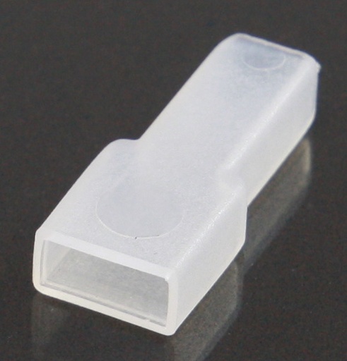 [87527] Isoleringshætte for uisolerede 6,3mm. spadestik hun