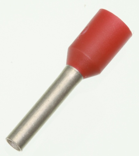 [87552] Terminalrør for 1,0mm² Rød