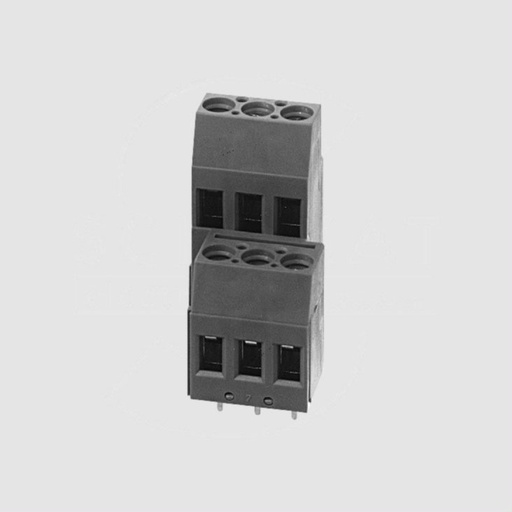 [87592] Term.Block 250V 2x3-Pole Green