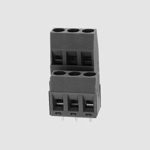 [87611] Term.Block 250V 2x3-Pole gn