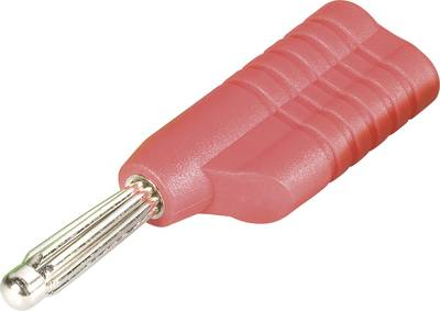 [87743] Bananstik Stabelbar 4mm. Rød/Lodde