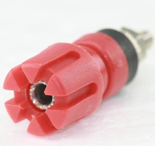 [87764] Terminal Post(Chassis) 4mm. Rød 30A