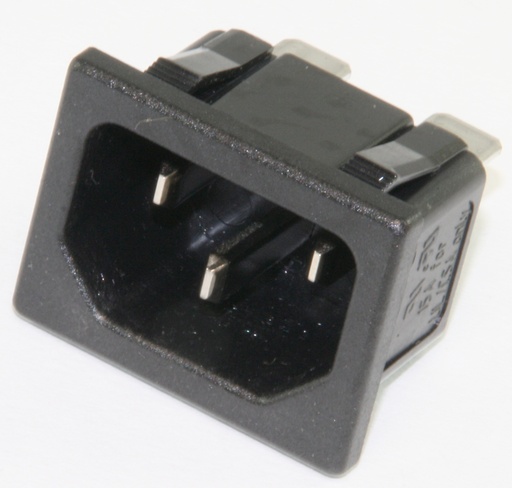 [87810] IEC C14 Power Connector, Snap-In