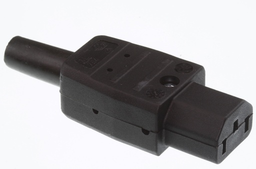 [87812] IEC Strømstik C13, hun