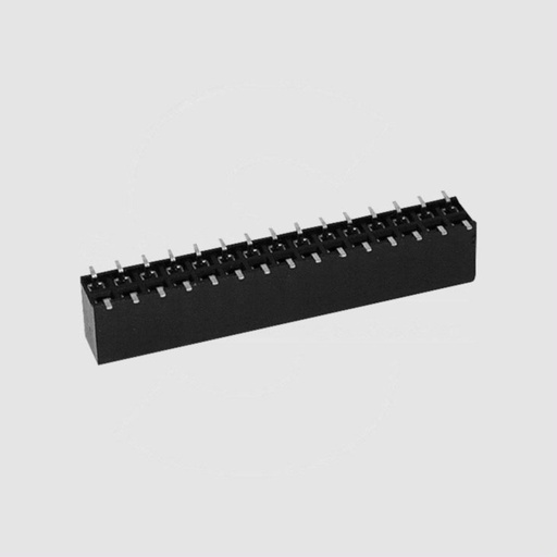 [88201] SMD Female Header 2R Straight 2x40-Pole