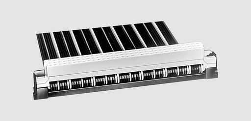[88333] IDC Female A+C 64-pole for Fladkabel