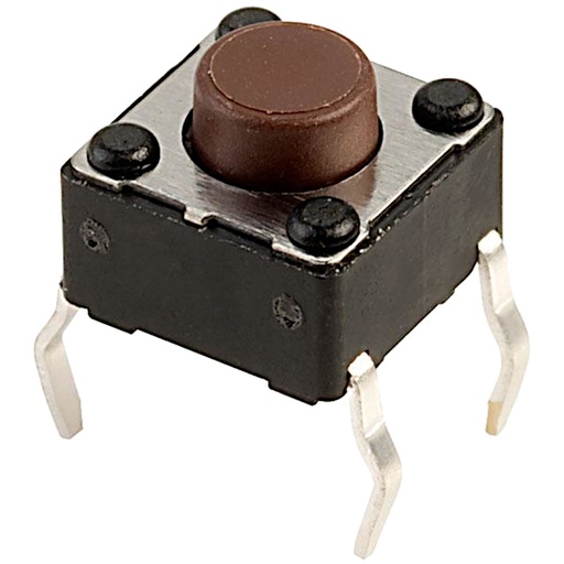[88563] Tact Switch PC Horizontal 5,0mm 1,6N