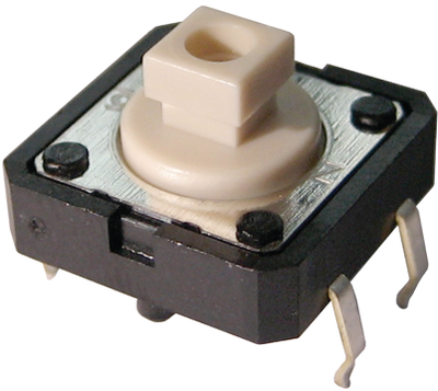 [88592] Tact Switch PC Horizontal 7,3mm 1,27N