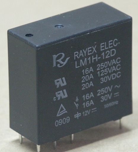 [88675] Relay SPDT 16A 12V 270R (RP310012)