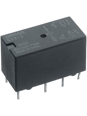 [88722] Relæ DPDT 2A 5V 50R