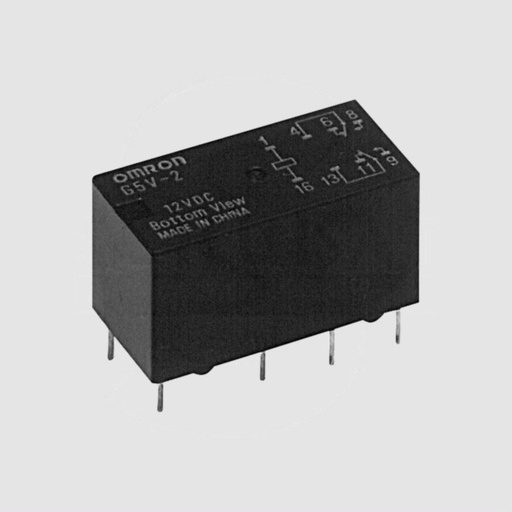[88727] Relay DPDT 2A 24V 2880R G5V-2-H1 24VDC