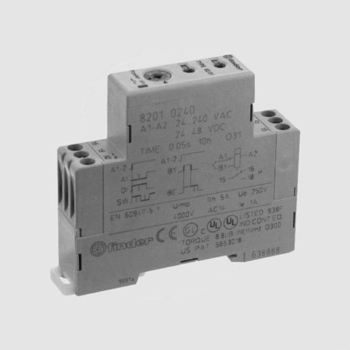 [88796] Universal Time Relay SPDT 5A 24-240V