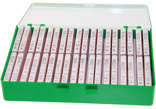 [89054] Sikringssortiment 5x20mm. 0,1 - 6,3A Flink 360 stk.