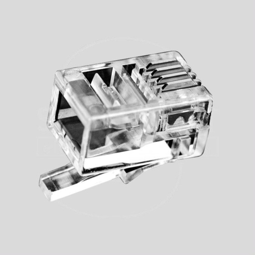 [90707] 6P4C RJ11 Modular Plug for FLAD kabel