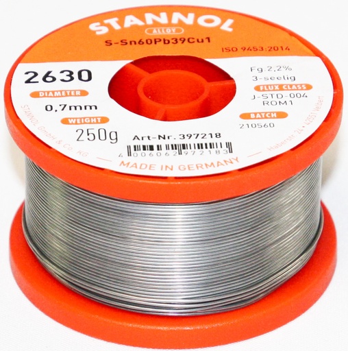 [90802] 2630 2,2% 0,7mm 250g/397218