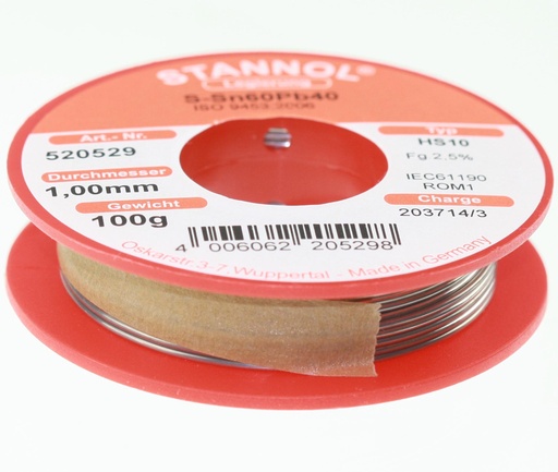 [90815] Loddetin Fg 2,5% 1,0mm 100g