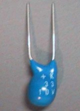 [91458] Tantalum Capacitor 33uF 10V P5,08 100 stk.