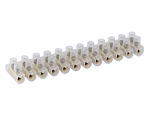 [91622] Klemrække 12-pol, 2,5-4mm², klar