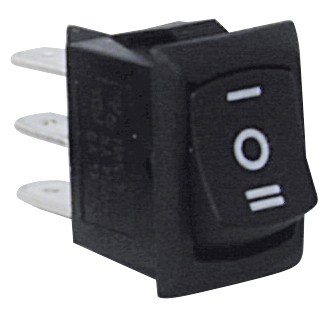 [91670] Vippeafbryder, snap-in, 2-pol ON/OFF/ON