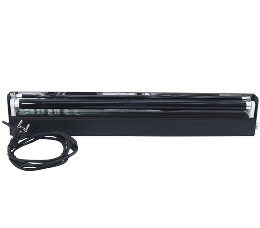 [91763] Blacklight(UV) armatur m. rør 18W 60cm./24"