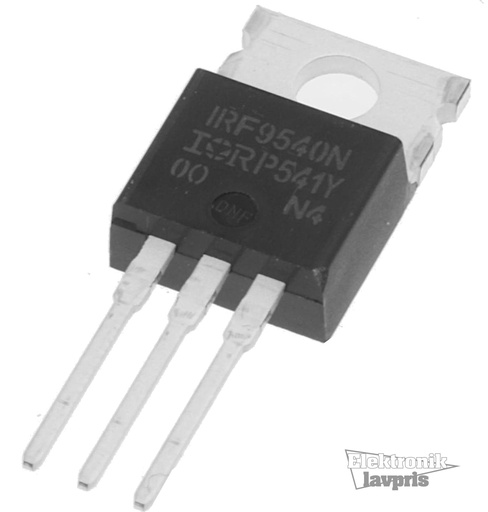 [92057] Transistor MOSFET, P-Ch, 100V, 23A, 140W, 0,117R, TO220AB
