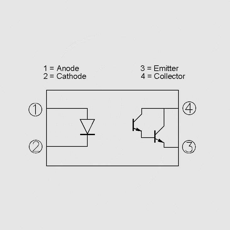 [92202] Optoc.-Darl 5kV 35V 80mA &gt;600% SMD4