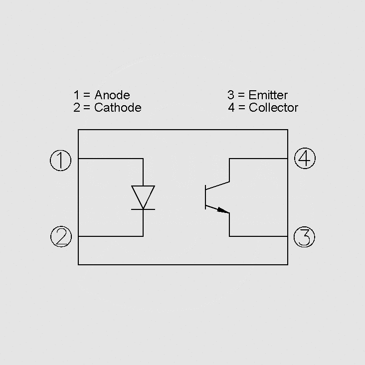 [92203] Optoc. 5kV 80V 50mA &gt;50% SMD4