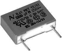 [92823] MKT Capacitor Y2 1,0nF 300V P10