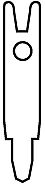 [92999] Solder Pin Straight L=13,8 Tin-plated