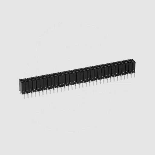 [93096] Female Header 2R Straight 2x32-Pole