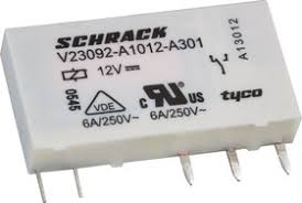 [93160] SNR-Relæ 1xU 6A 12VDC 848R