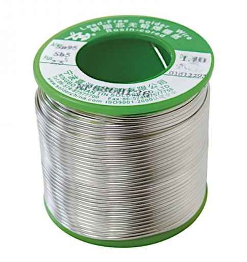 [94617] Loddetin, blyfri, Ø: 1,0 mm, 250 g.