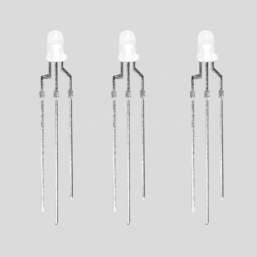[94642] LED Diffuse Blue/Green 80° 3Pin 3mm