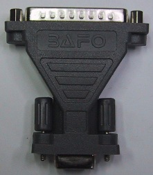 [95422] Adapter DB9hun / DB25 han