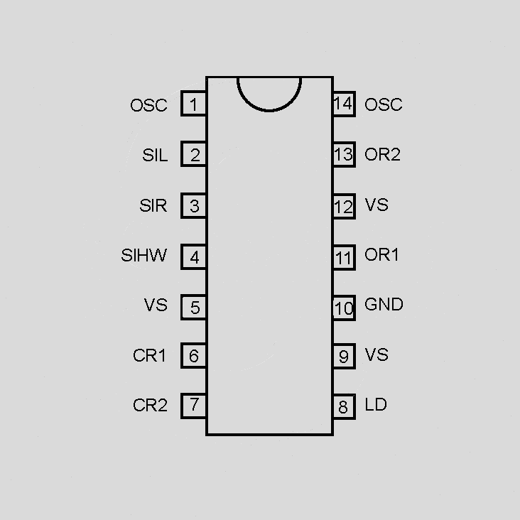 [100946] 2xFlasher-Relays Dr. Lamp&gt;1W SO14
